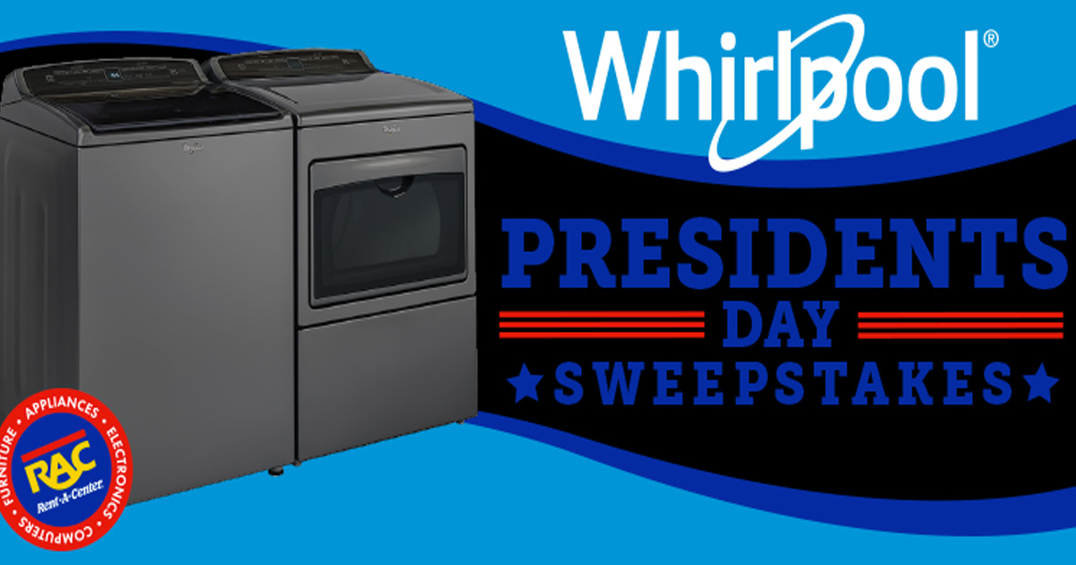 Whirlpool Presidents Day Sweepstakes Julie's Freebies