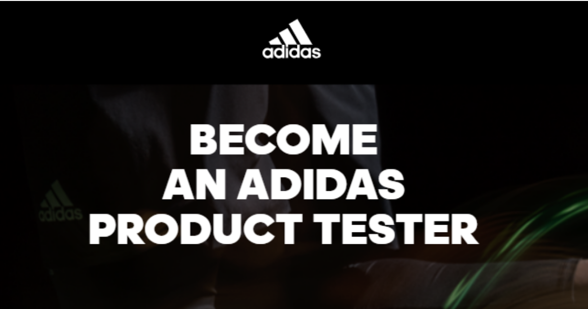 adidas product testing login