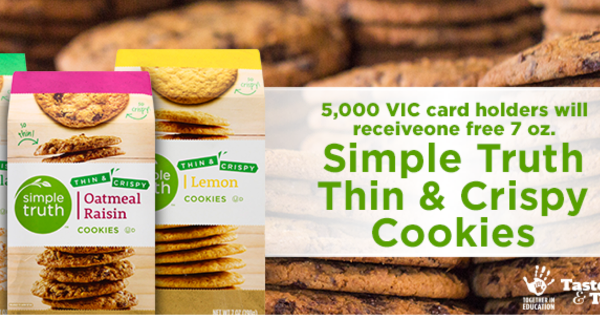 FREE Cookies for Harris Teeter VIC Card Holders Julie's Freebies