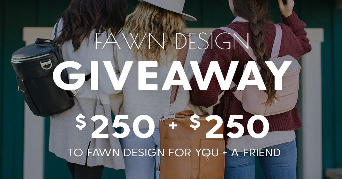 Fawn Design Giveaway - Julie's Freebies