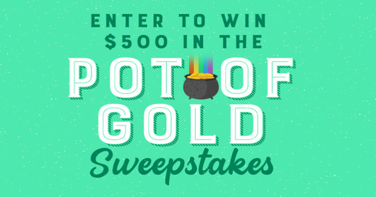 Pot Of Gold Sweepstakes