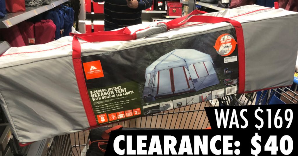 camping clearance