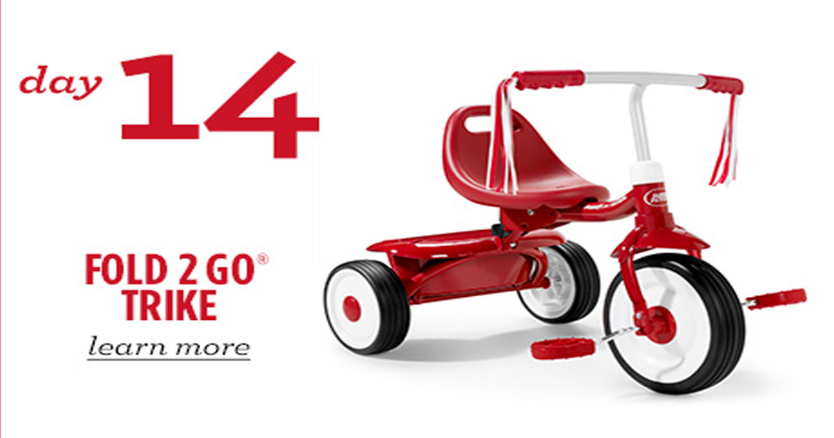 radio flyer fold 2 go trike