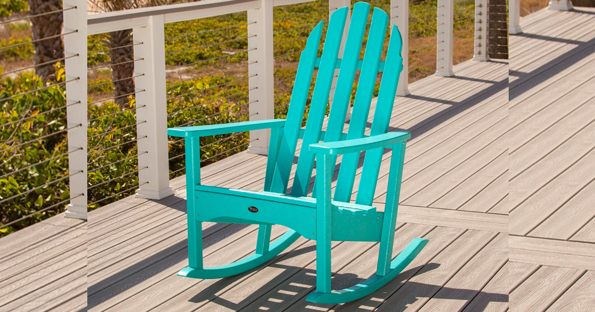WIN a Trex® Cape Cod Adirondack Rocking Chair. - Julie's Freebies