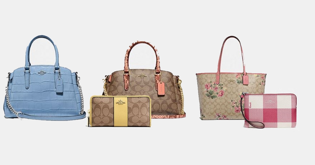 Hurry! These Coach Outlet sale bags are up to 70% off — and styles