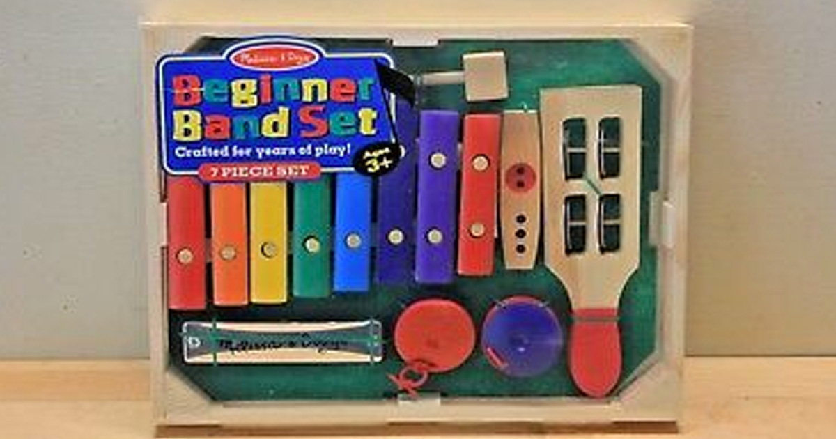 melissa and doug beginner band set