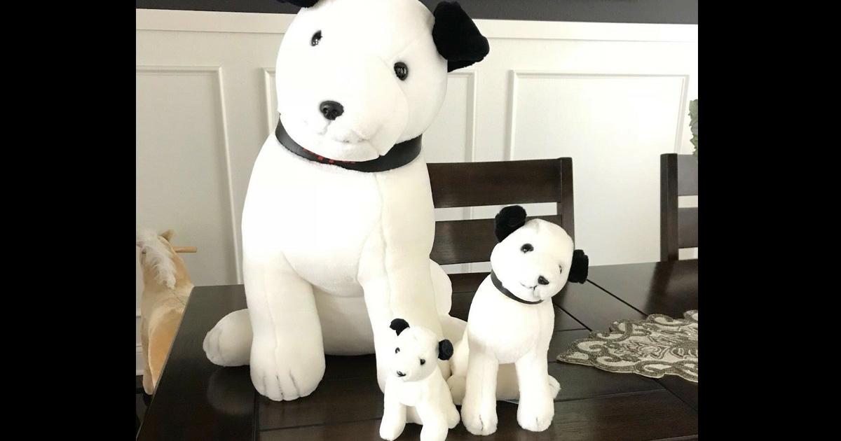 rca dog stuffed animal