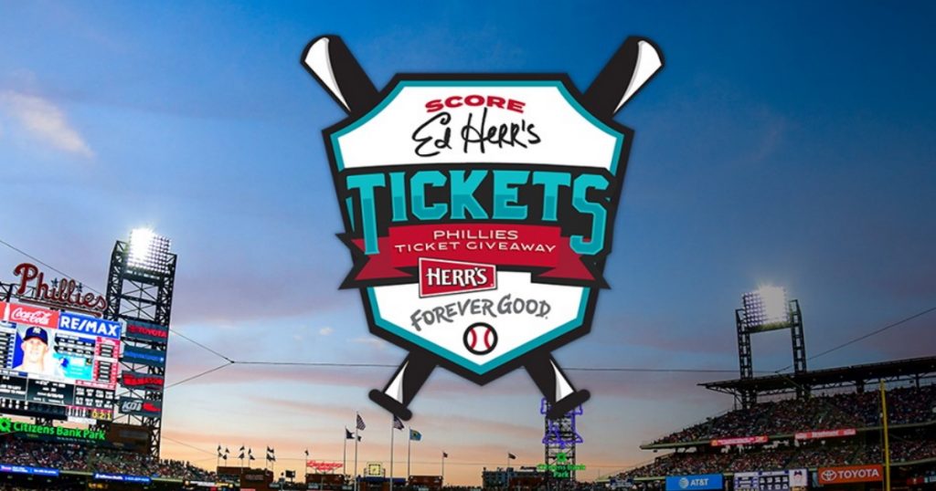 Herr's Philadelphia Phillies Ticket Giveaway Julie's Freebies