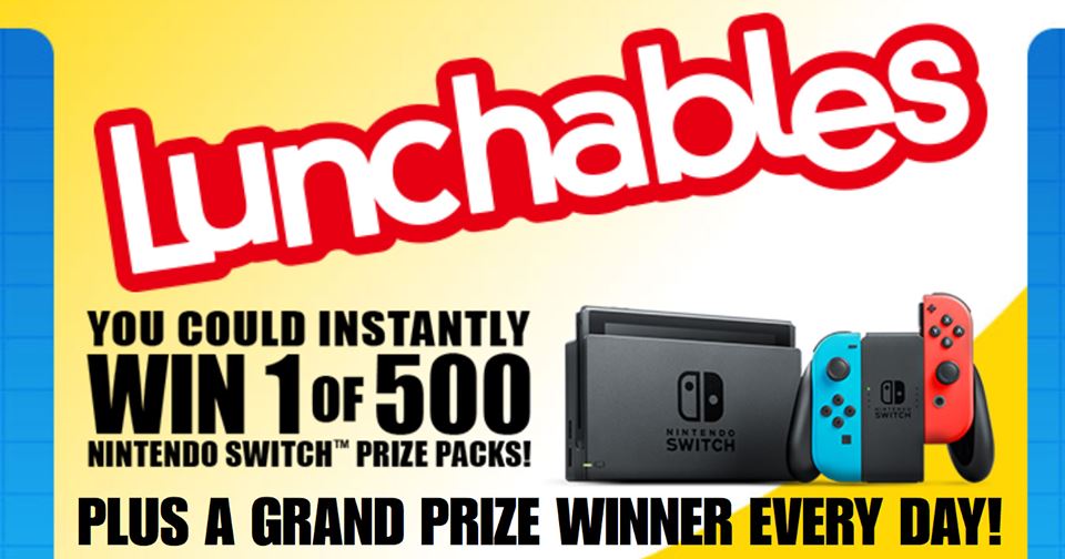 lunchables code entry