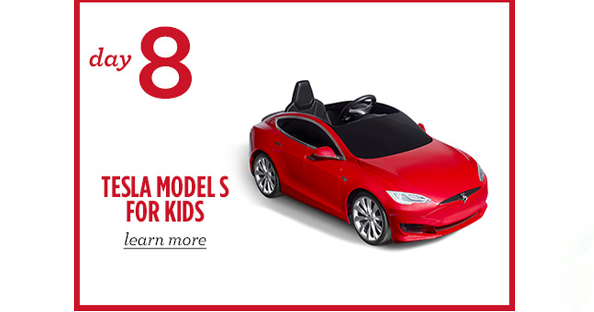 radio flyer tesla promotion code