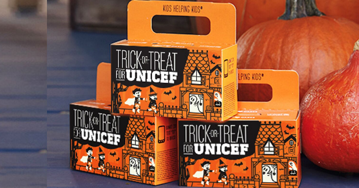 Free TrickorTreat for UNICEF Boxes Julie's Freebies