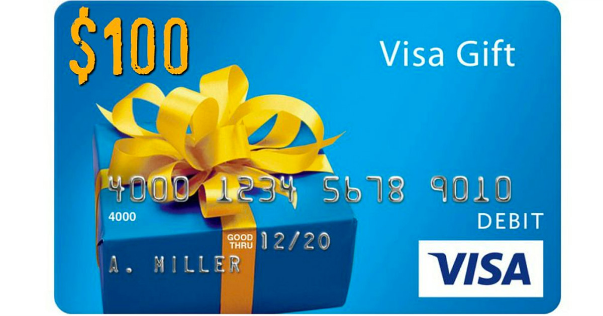 Visa gift card to cash app information