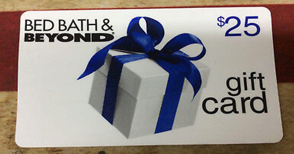 TopCashBask 25 Bed Bath & Beyond Gift Card Giveaway Julie's Freebies