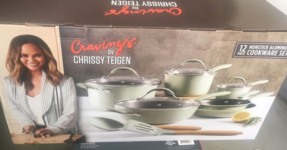 Chrissy Teigen Cookware Set Giveaway - Julie's Freebies
