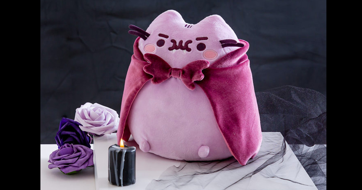 pusheen vampurr plush