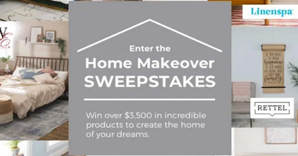 Home Makeover Sweepstakes Julie's Freebies