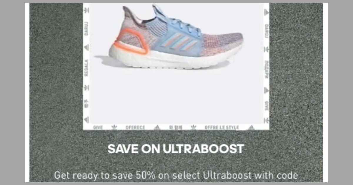 adidas 50 off