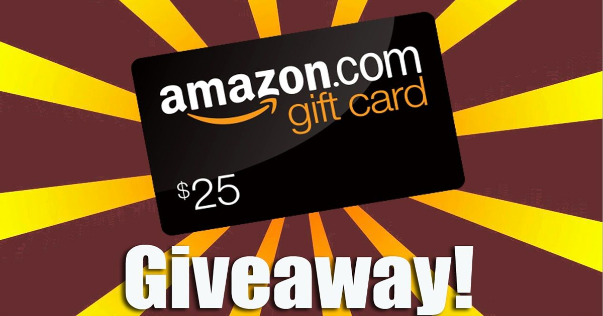 $25.00 Amazon Gift Card Giveaway - Julie's Freebies
