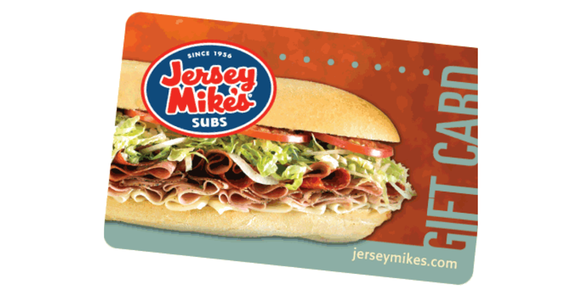 jersey mike's gift cards