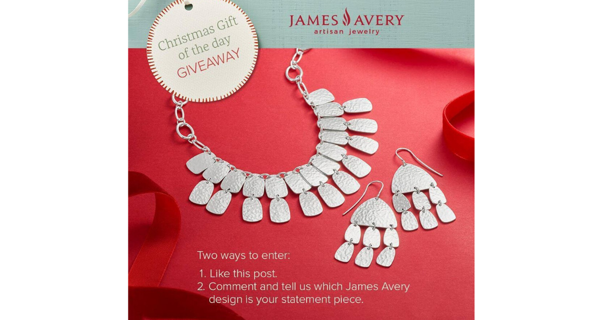 James Avery Artisan Jewelry Christmas Giveaways Day 2 Julie's Freebies