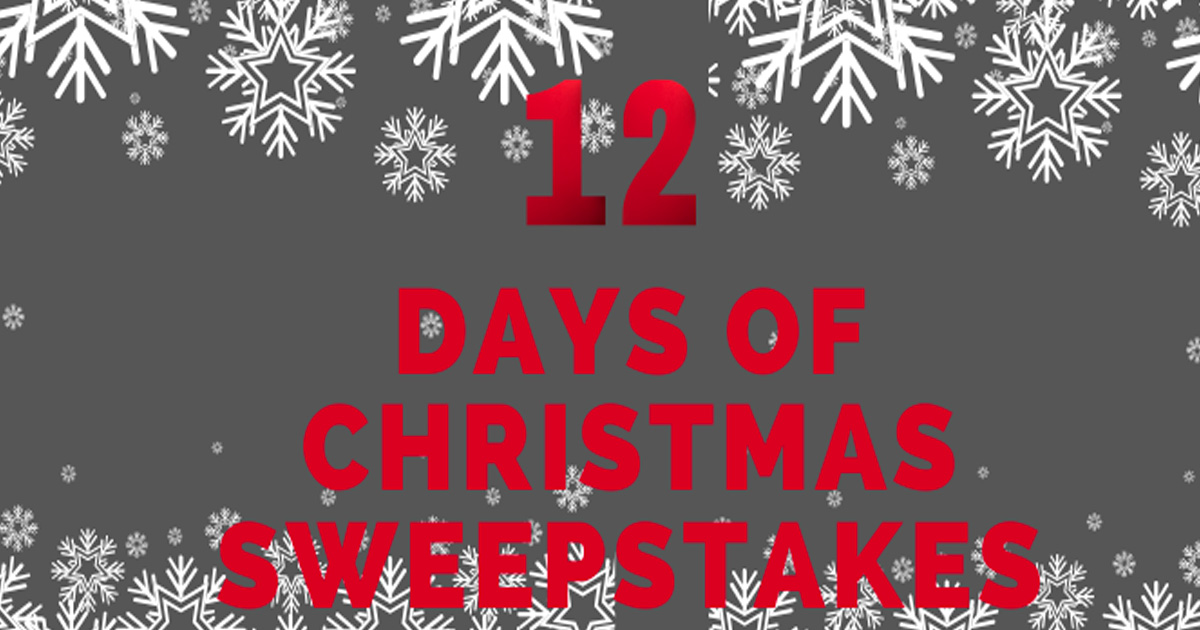 12 Days of Christmas Sweepstakes Julie's Freebies