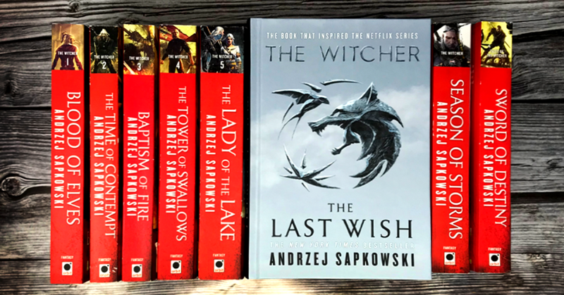 the witcher books boxed set