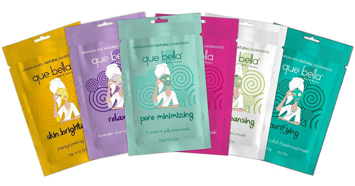 Free Que Bella Face Mask Sample - Julie’s Freebies