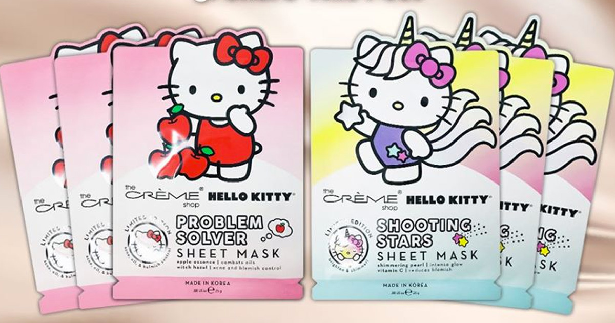 Creme Shop Hello Kitty Sheet Masks Giveaway - Julie's Freebies