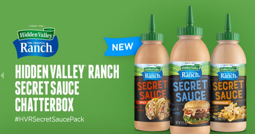 Apply to be a Hidden Valley Ranch Secret Sauce Chatterbox - Julie's