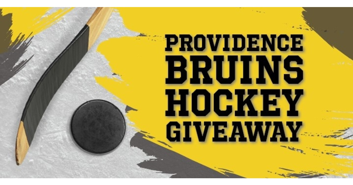 Providence Journal Providence Bruins Hockey Giveaway Julie's Freebies