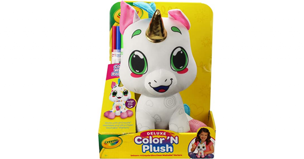 crayola plush unicorn