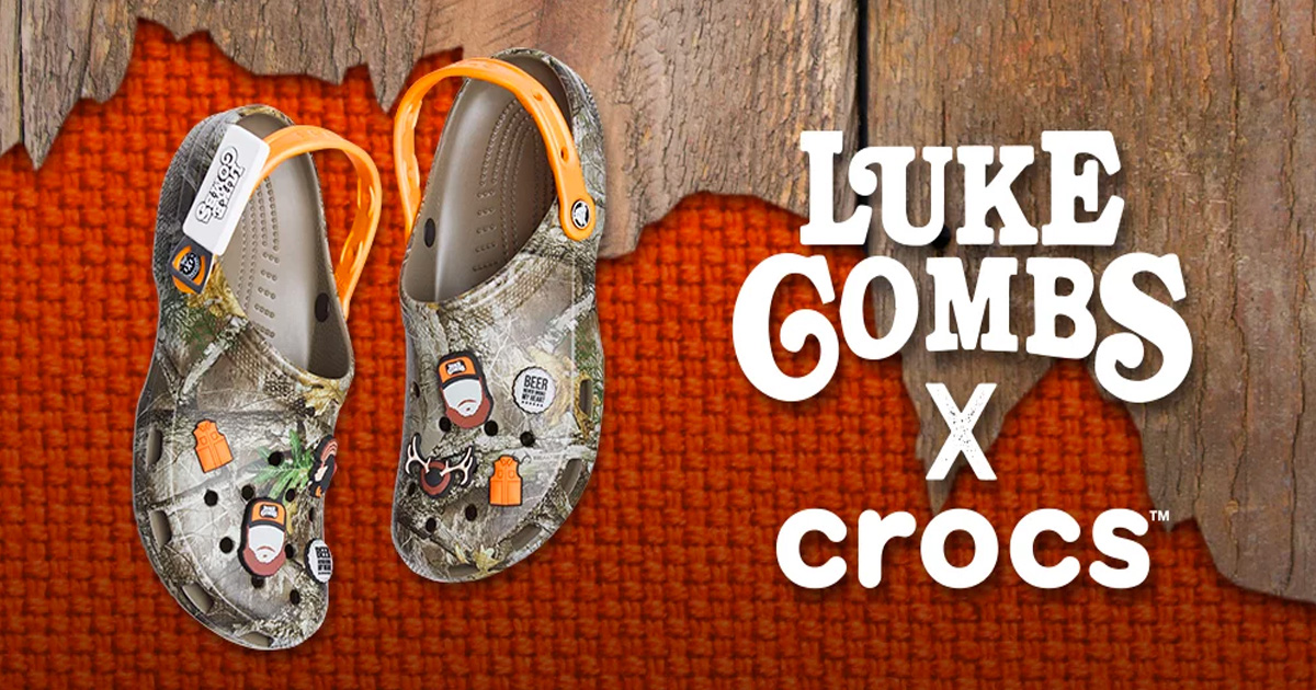 luke combs crocs kids