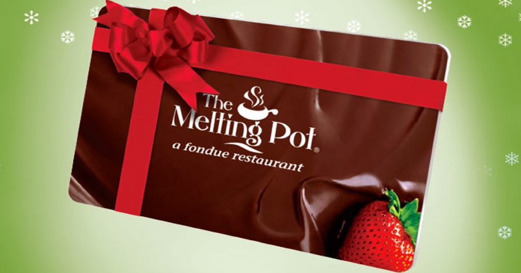 The Melting Pot Gift Card Giveaway Julie's Freebies