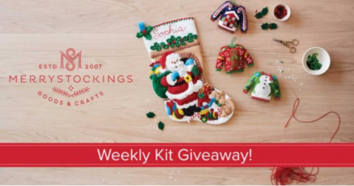 MerryStockings Christmas Stocking Kit Giveaway Julie's Freebies