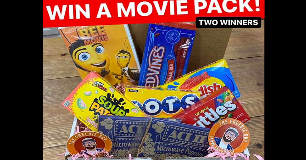 The Freebie Guys Movie Night Prize Pack Giveaway Julies Freebies