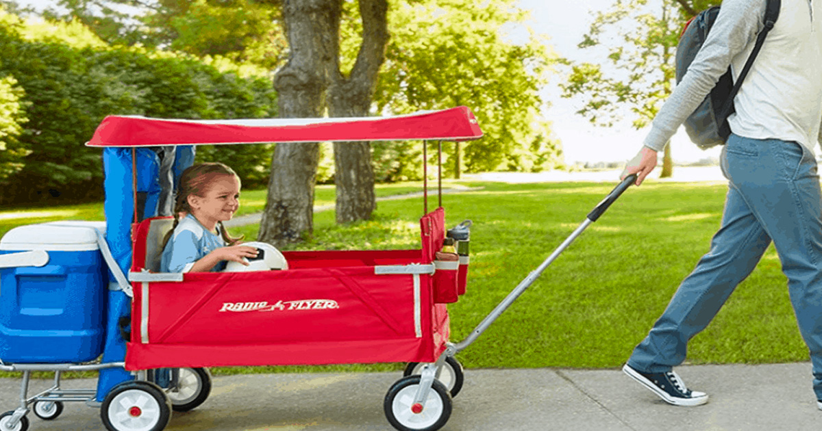 Radio Flyer 3-In-1 Tailgater Wagon With Canopy Giveaway ...