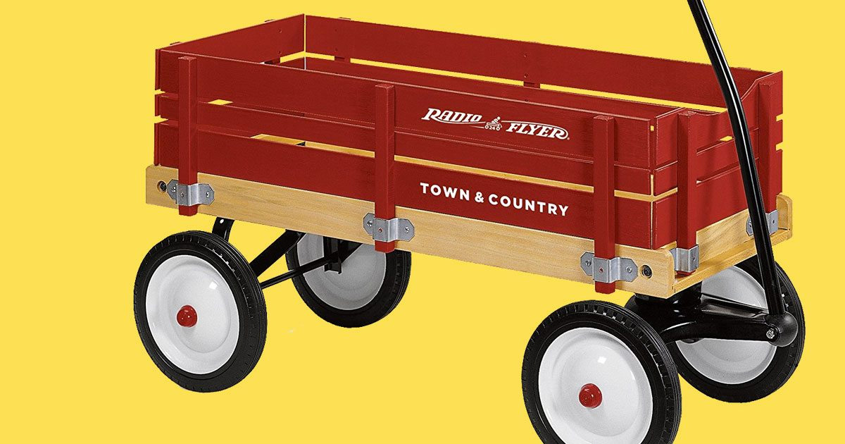 town and country radio flyer wagon