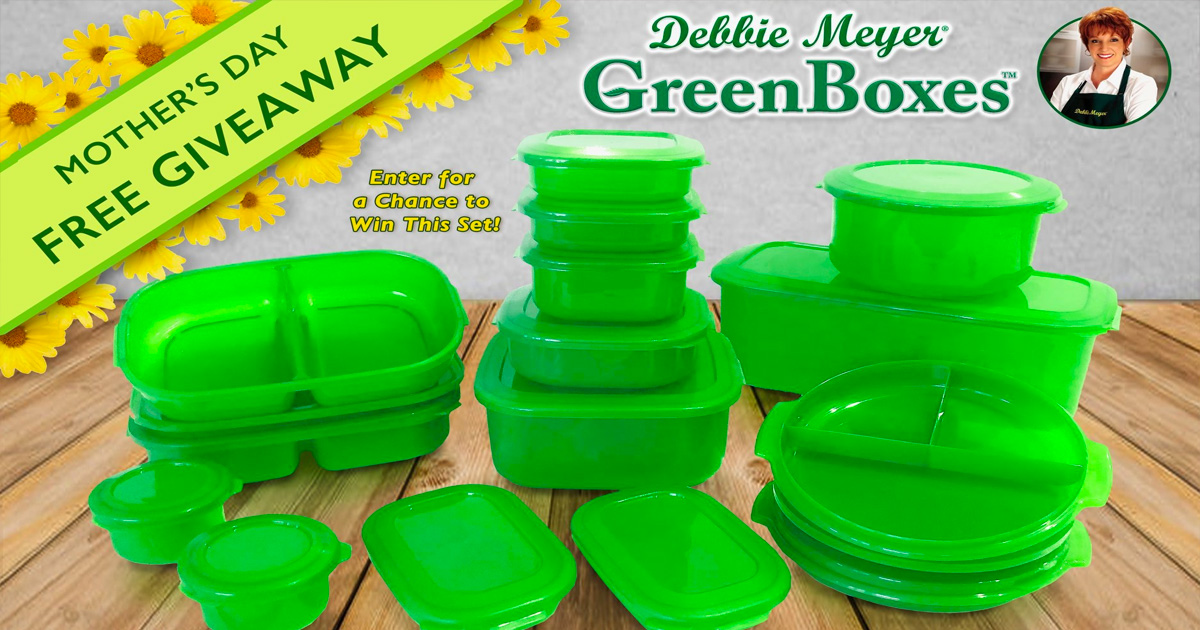 Debbie Meyer GreenBoxes, Food Storage Containers with Lids, Keep