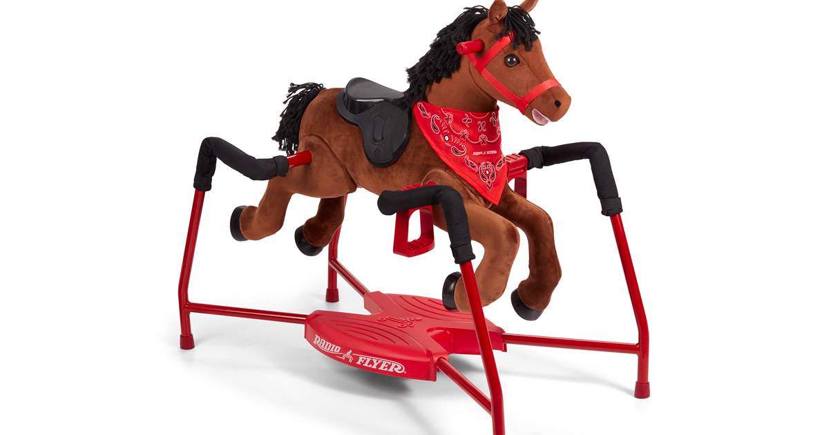 Radio Flyer Chestnut: Plush Interactive Riding Horse Giveaway - Julie's ...