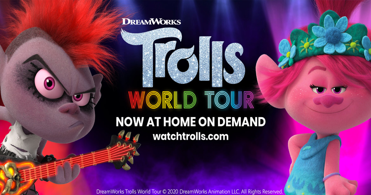 DreamWorks Trolls World Tour Destination Sweepstakes - Julie's Freebies