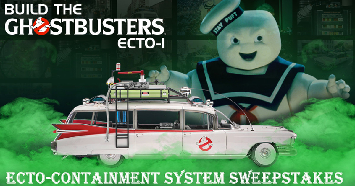 Ghostbusters - Ecto-Containment System Sweepstakes - Julie's Freebies