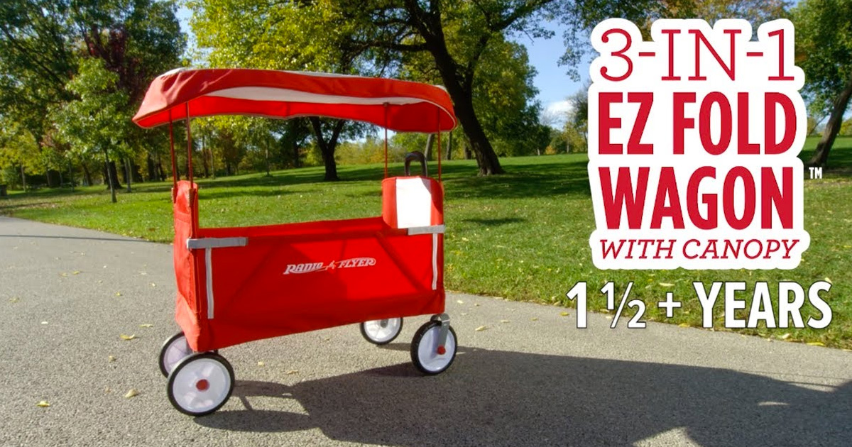 radio flyer wagon 3 in 1 canopy