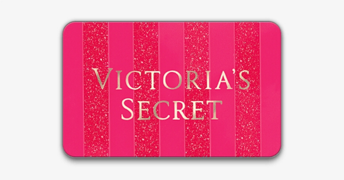 victoria secret gift card free