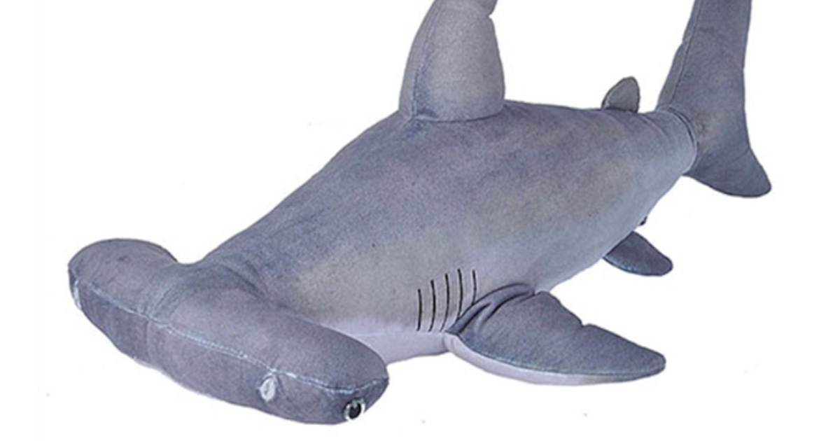 hammerhead shark soft toy