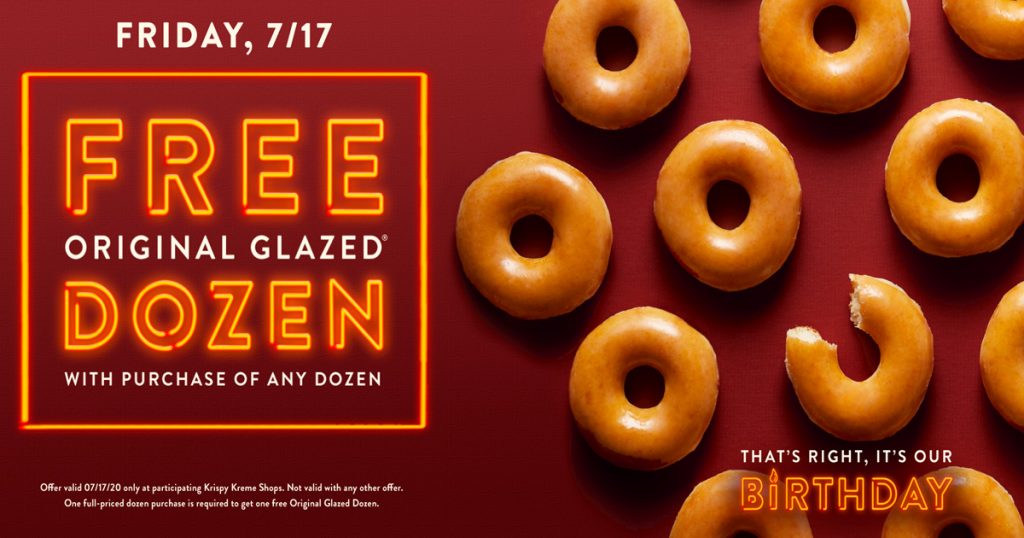 Free Krispy Kreme Doughnuts Julie's Freebies