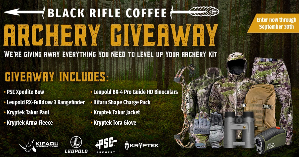 Black Rifle Coffee Archery Giveaway Julie's Freebies