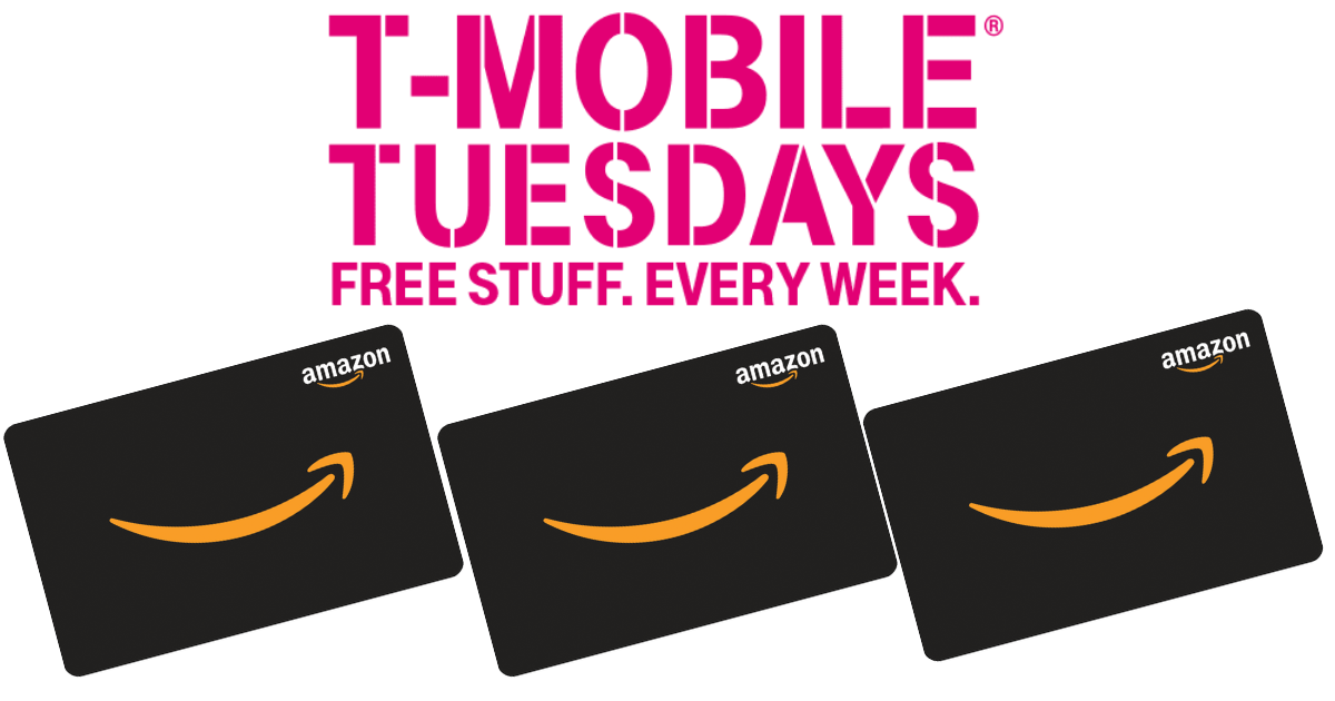 T Mobile Tuesday Instantly Win A 500 Amazon Gift Card Julie S Freebies