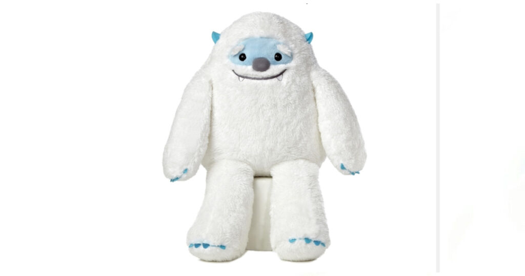 yeti stuffed animal