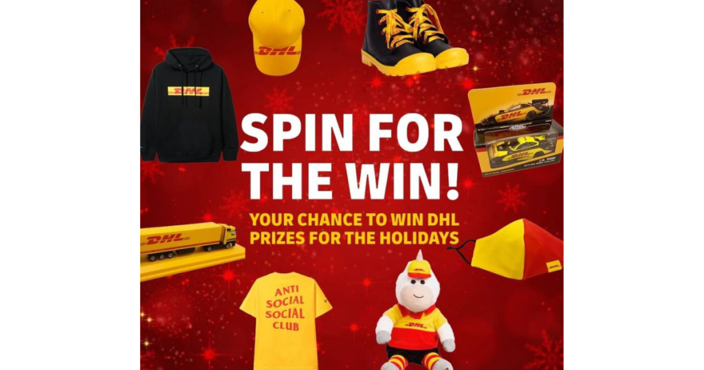 Dhl Spinforthewin Instant Win Game Sweepstakes Julie S Freebies