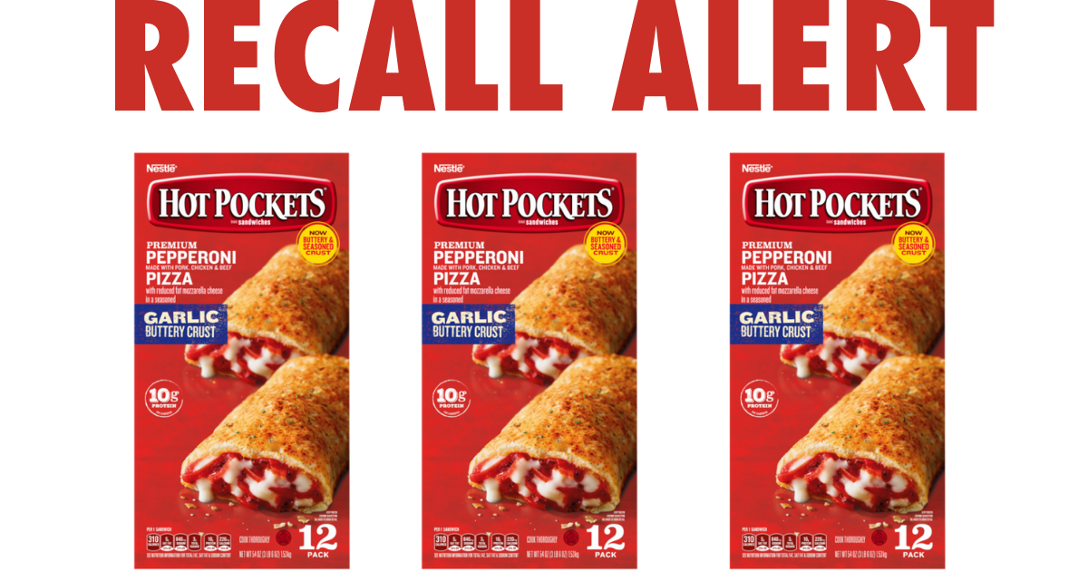 RECALL ALERT Nestle Hot Pockets!!! Julie's Freebies